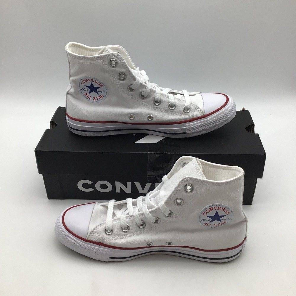 Converse CTAS Hi Optical White Mens Size 6 Womens Size 8 M7650 Sneaker NEW